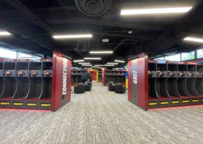 Calvin University Football Locker Room